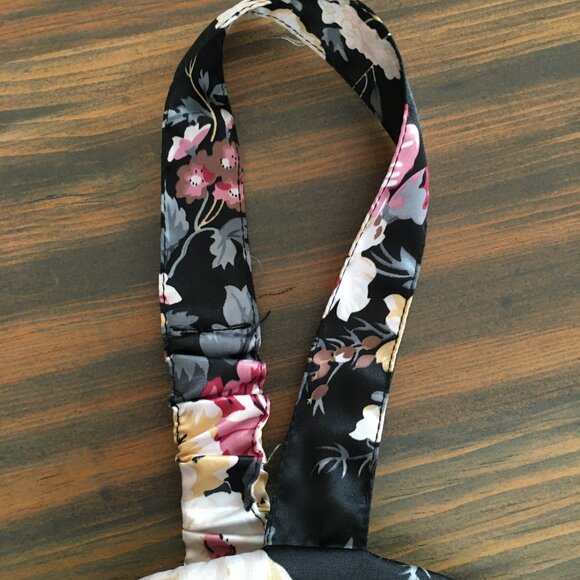 [Rachael & Chloe] Zip Front Black Floral Padded Tank | S | Good - Picture 8 of 13